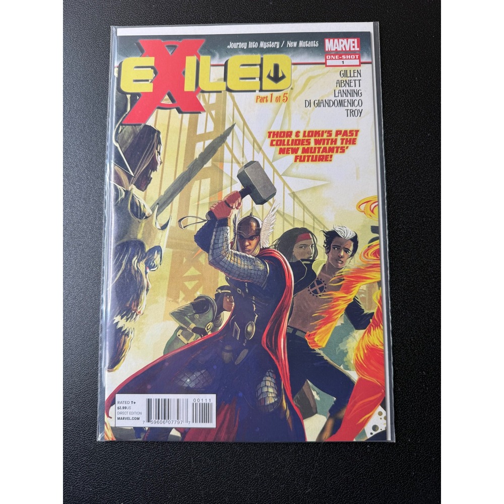 Exiled 1 Marvel Comics 2012 One-Shot Thor Loki New Mutants Crossover Hans Cover